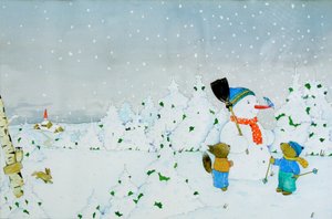 Construir un muñeco de nieve de Christian Kaempf